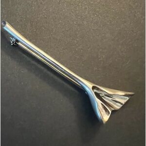 Tiffany & Co. Retired Vintage Ginkgo Leaf Pin/Brooch Sterling Silver 925